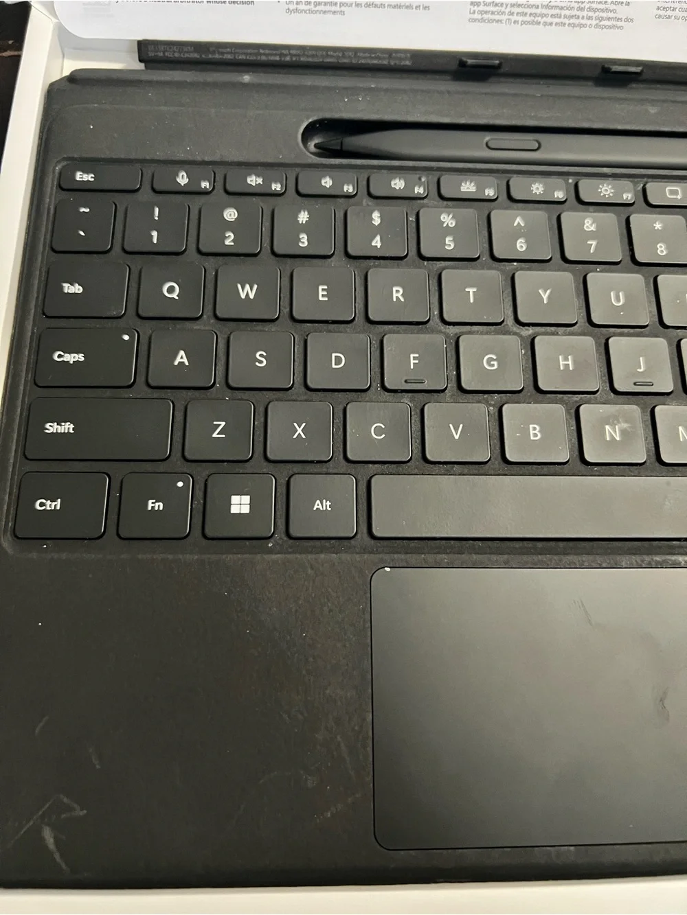 Microsoft Surface Pro 13-inch Flex Keyboard with Slim Pen - Black